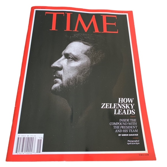 TIME Magazine Zelensky Leads Ukraine Elon Musk - Picture 4 of 5